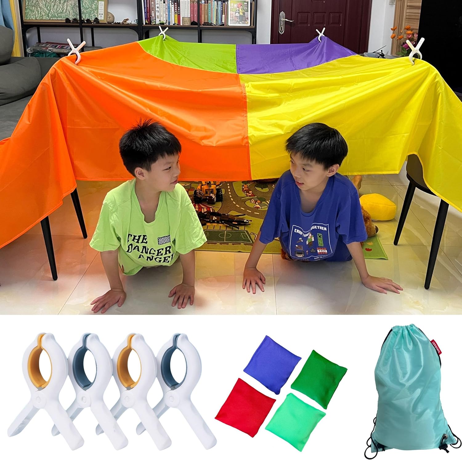 tent building kit Blanket Fort Building Kit for Kids -Build Epic Blanket Forts with Lukidoki's Super Cozy Kit – lukidoki