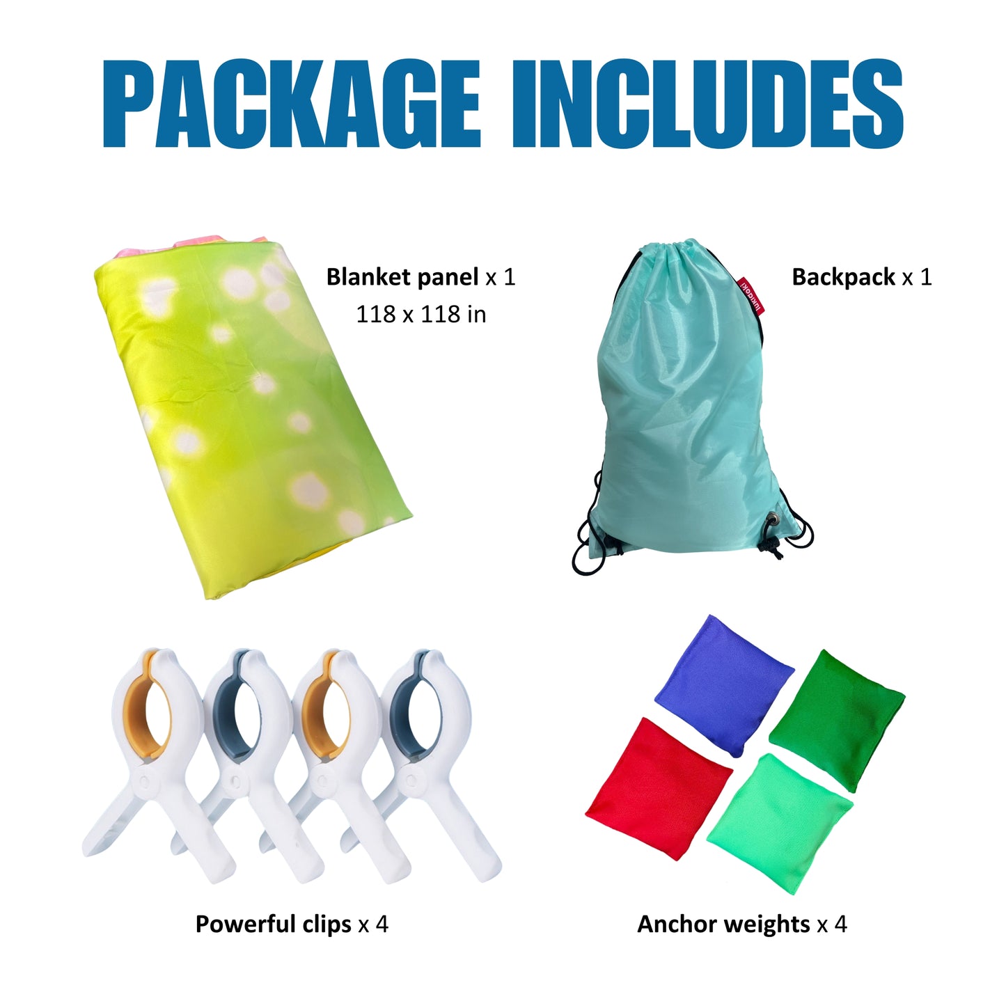 Magic Blanket Fort Building Kit for Kids - Rainbow | Creative Indoor & Outdoor Play Tent | CPC Certified