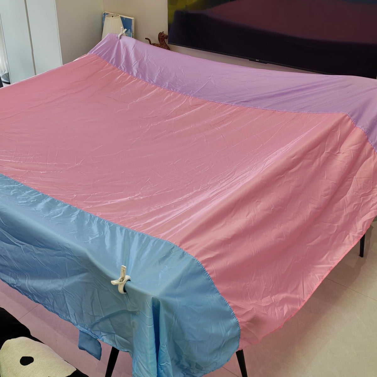 10'x10' Blanket Fort Building Kit for Kids, CPC Certified