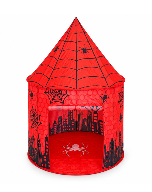 Spidey-Inspired Kids Play Tent, Spider Hero Pretend Play Tent