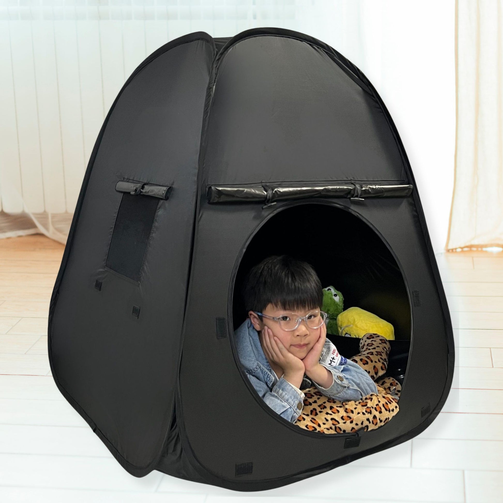 sensory tent Sensory Tent for Kids 33.5x33.5x39.4 in- CPC Certified, Blackout Calm – lukidoki