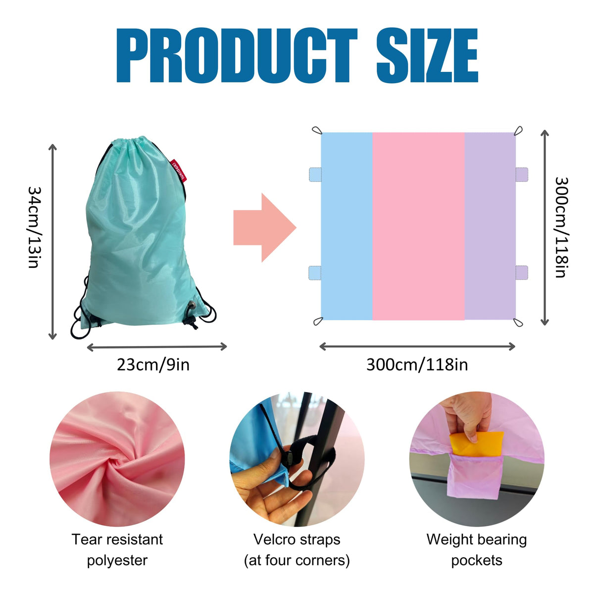 10'x10' Blanket Fort Building Kit for Kids, CPC Certified