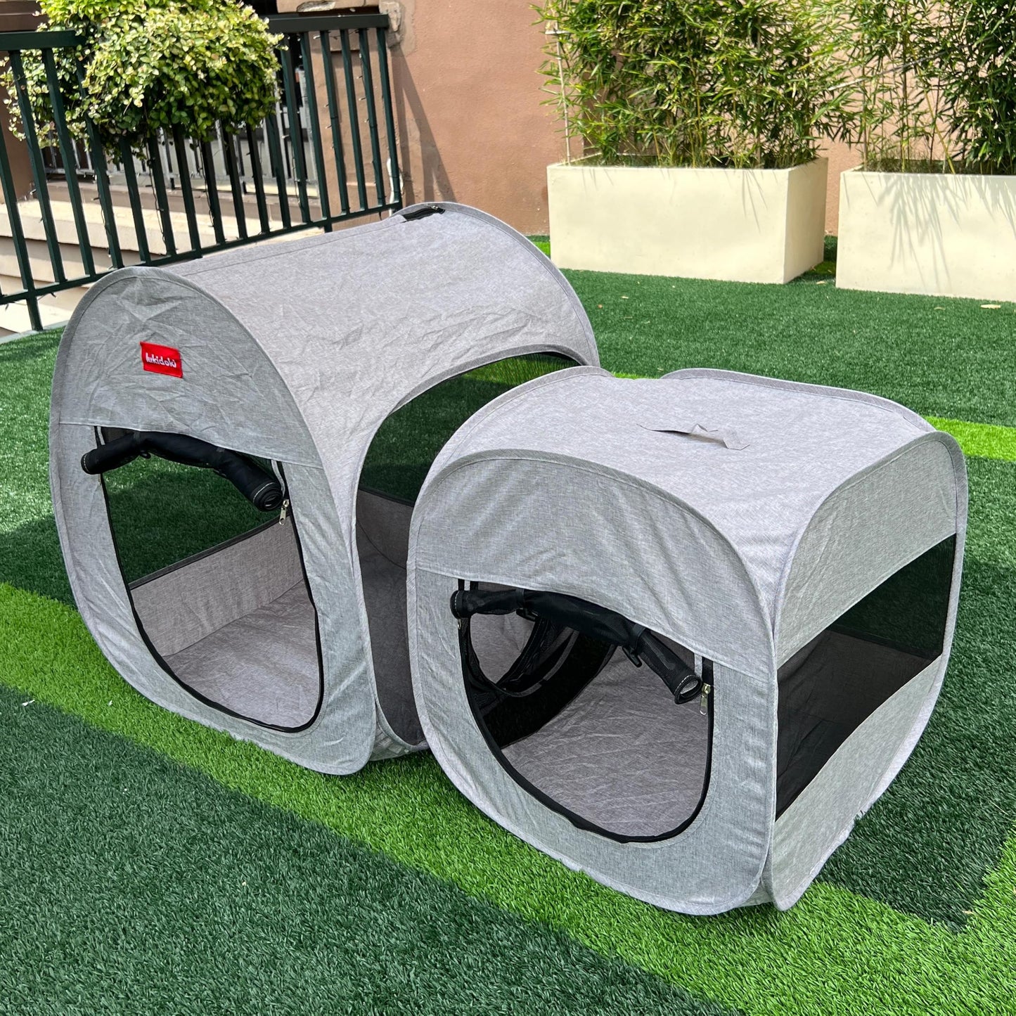 2-in-1 Pop Up Cat Playpen Tent – Portable Indoor/Outdoor Pet Playpen for Cats & Small Pets